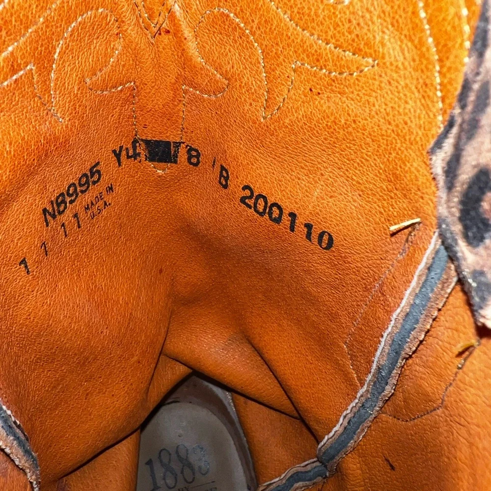 Lucchese leopard boots 1883 - Picture 7 of 12